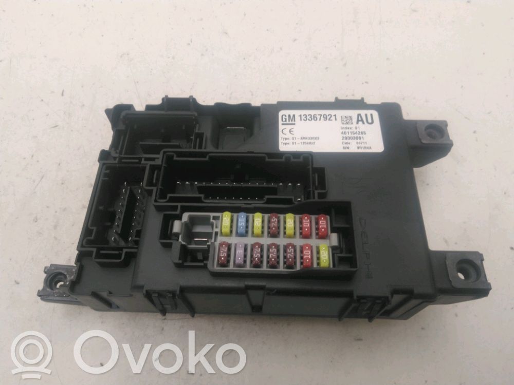 Opel Corsa D Fuse module 