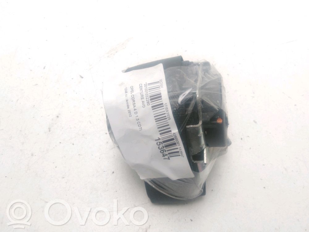 Opel Corsa D Ceinture de sécurité avant