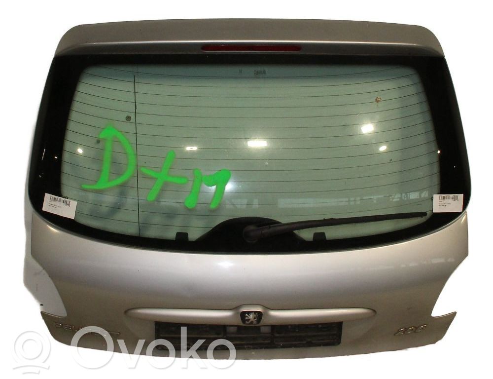 Peugeot 206 Tylna klapa bagażnika 