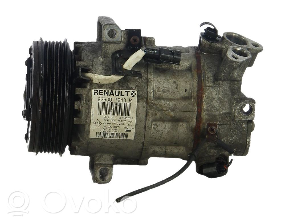 Renault Clio IV Klimakompressor Pumpe 