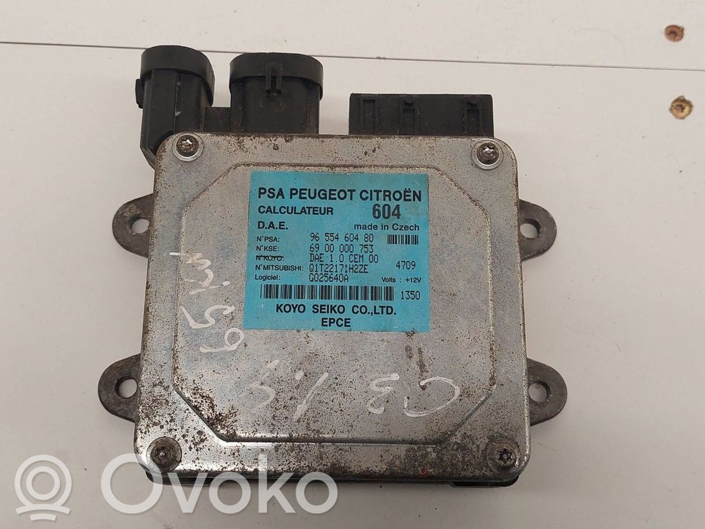 Power steering control unit/module   9655460480,G025640A,6900000753,R1T22171H2ZE