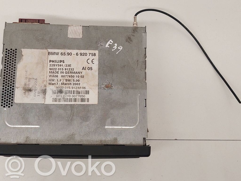 BMW 5 E39 Navigation unit CD/DVD player 