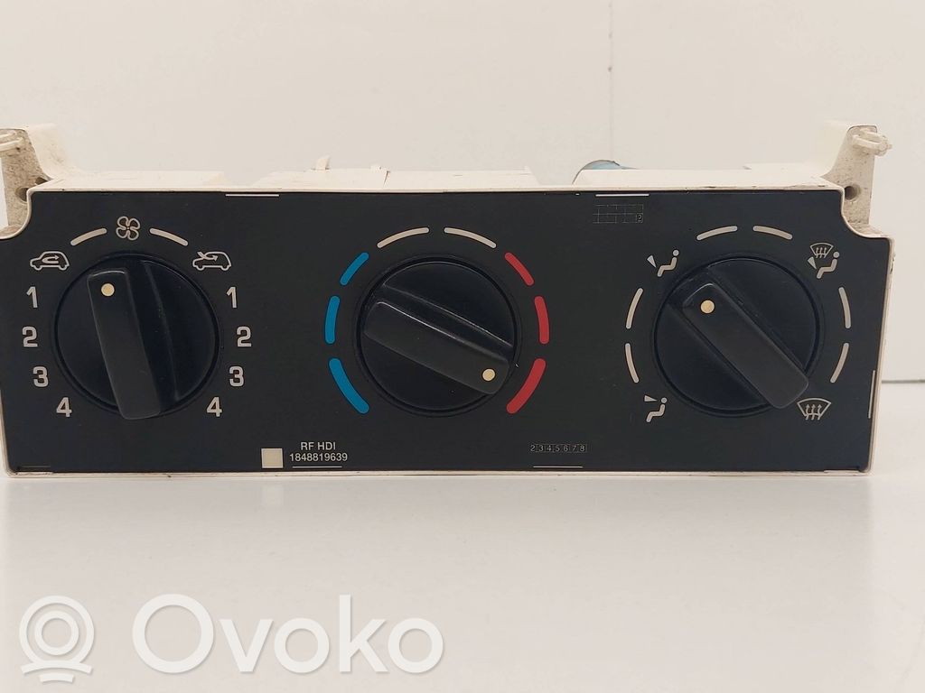 Peugeot Partner Climate control unit 