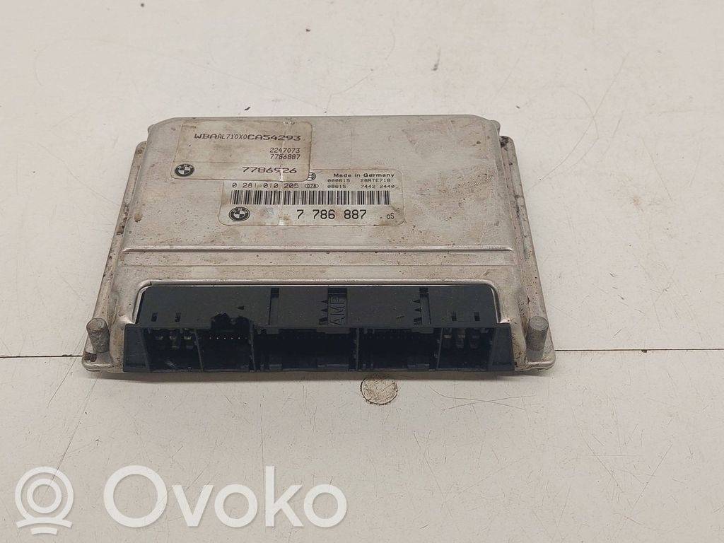 BMW 3 E46 Sterownik / Moduł ECU 