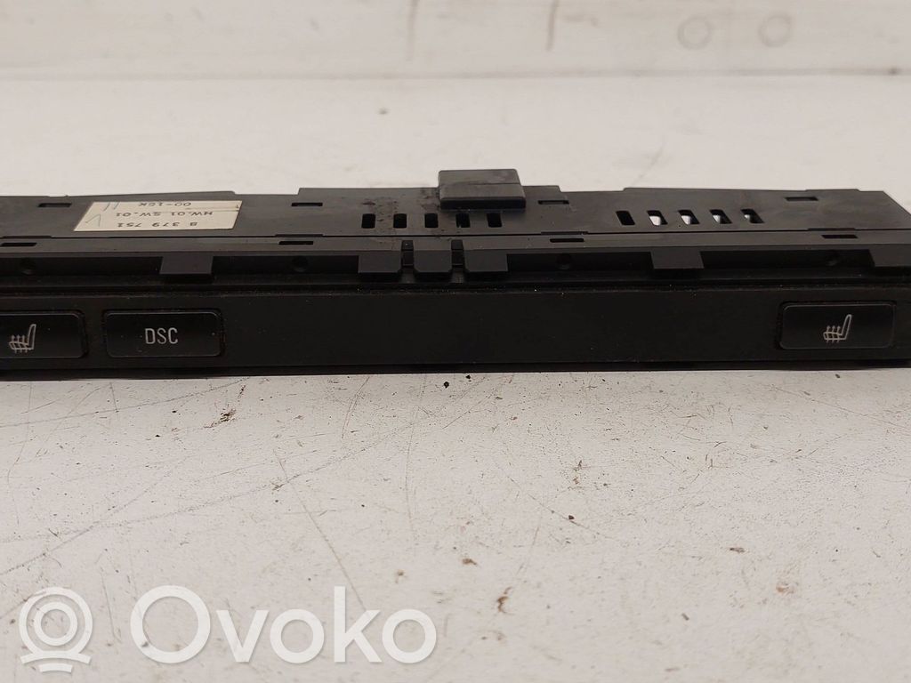 BMW 3 E46 Seat heating switch 