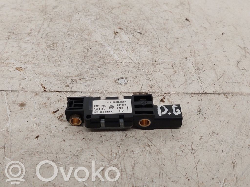 Audi A4 S4 B6 8E 8H Airbag deployment crash/impact sensor 