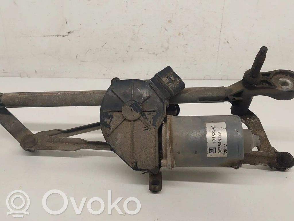Opel Corsa D Front wiper linkage and motor 