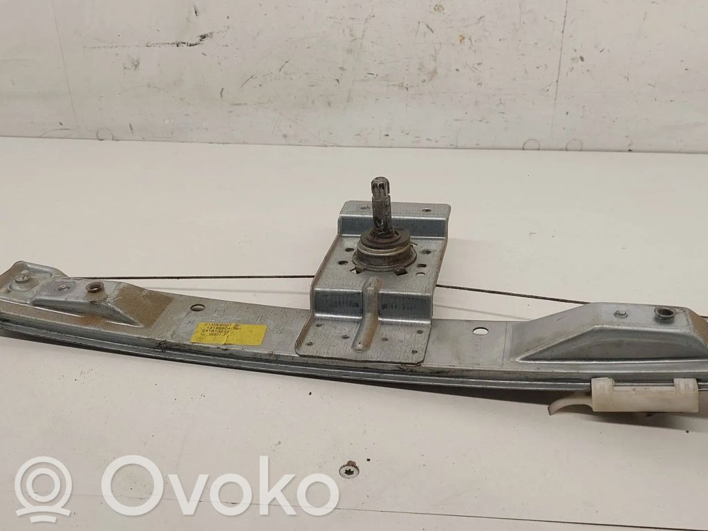 Opel Corsa D Rear door manual window regulator 
