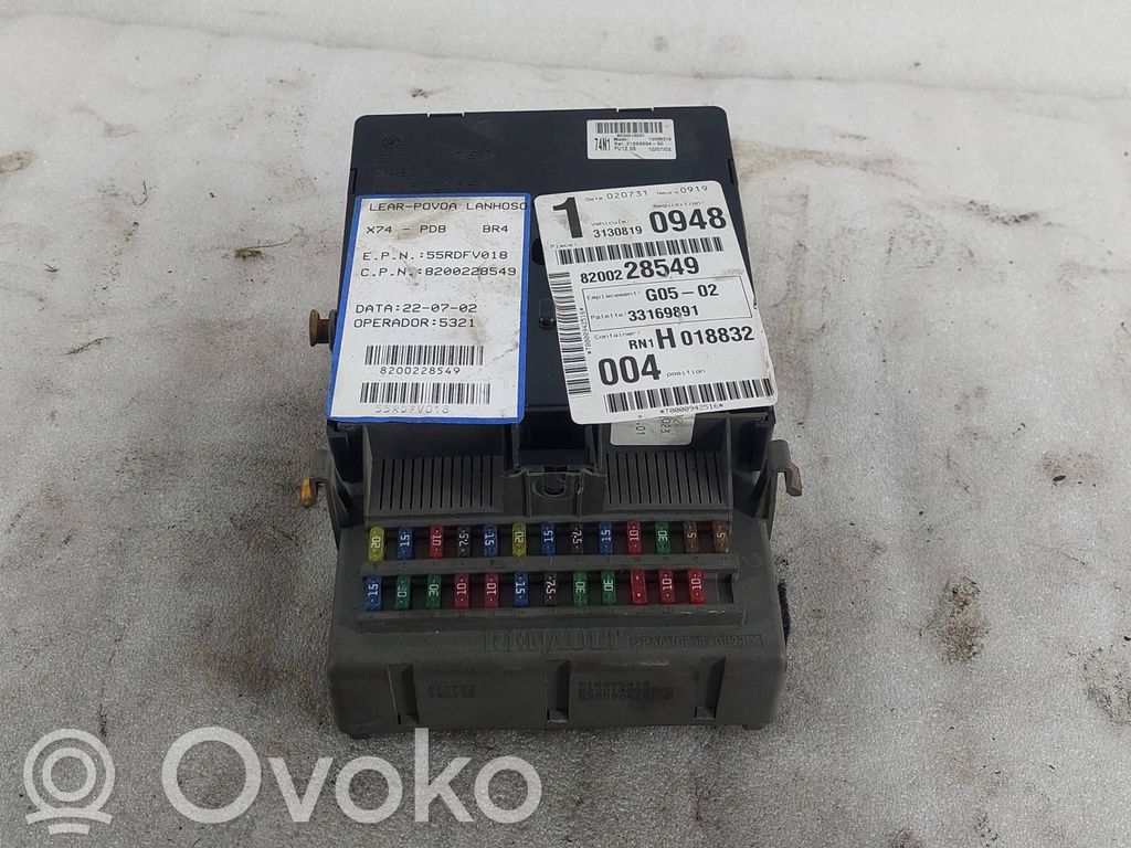 Renault Laguna II Fuse module 