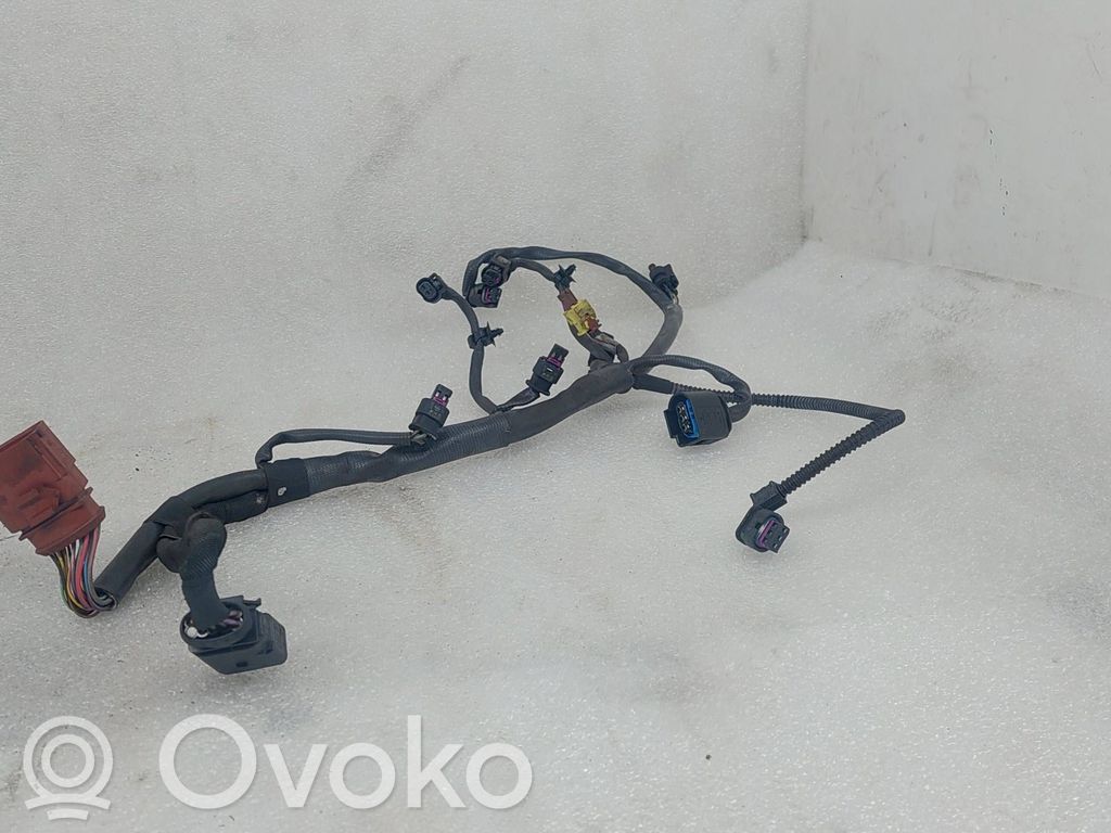 Audi A6 S6 C7 4G Motorkabelbaum Leitungssatz 