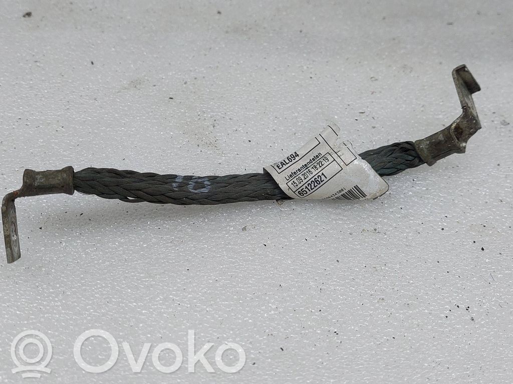 BMW 5 GT F07 Minus / Klema / Przewód akumulatora 