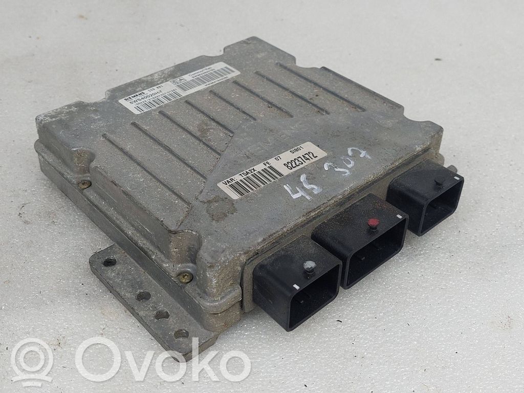 Engine control unit/module   5WS40020HT,9644895180,0130300789