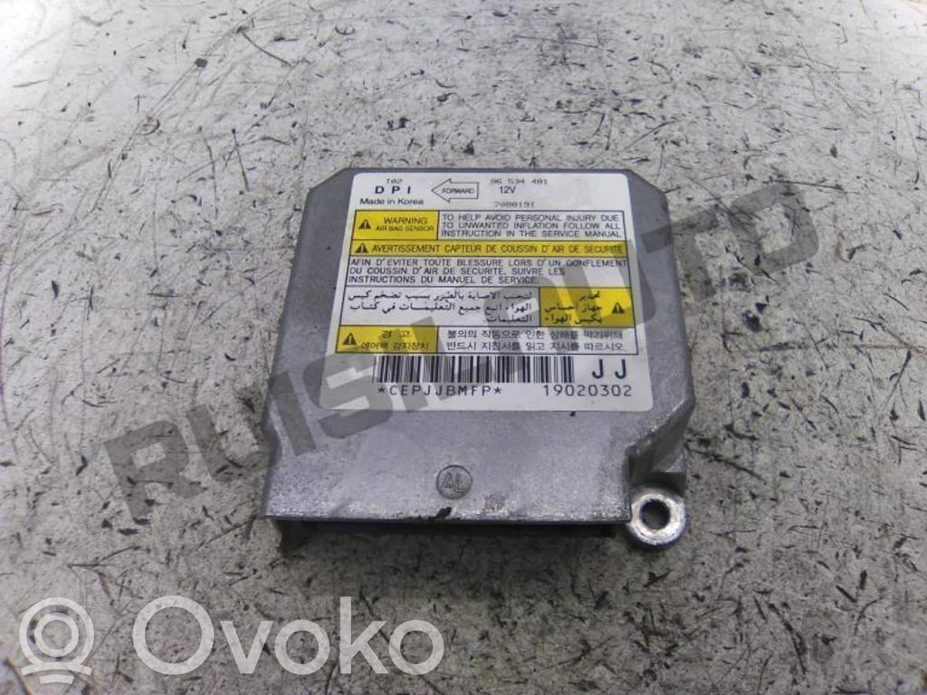 Daewoo Kalos Airbag control unit/module 