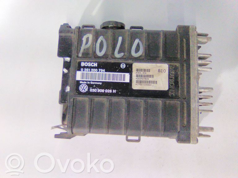 Volkswagen Polo II 86C 2F Engine control unit/module 