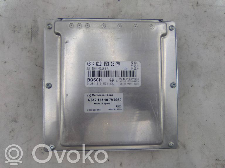 Mercedes-Benz C W203 Engine control unit/module 
