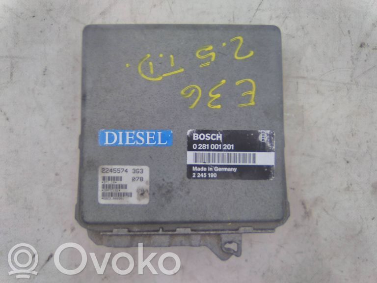 BMW 3 E36 Variklio valdymo blokas 