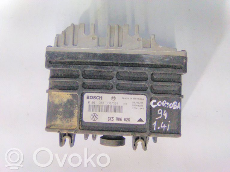 Engine control unit/module   0261203360361
