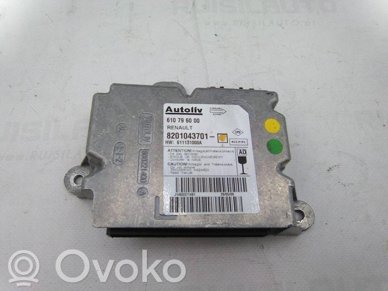 Renault Clio III Airbag control unit/module 