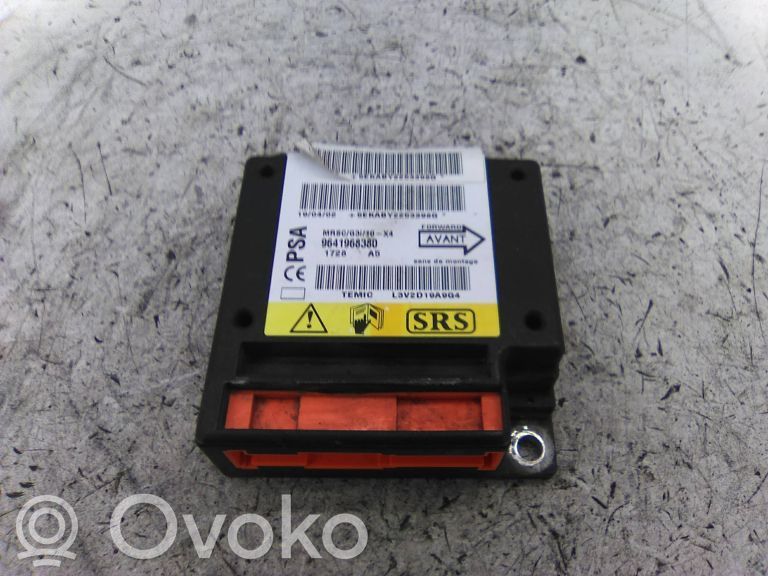 Unidad de control/módulo del Airbag   9641968380