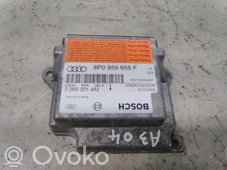 Airbag control unit/module   8P0959655F
