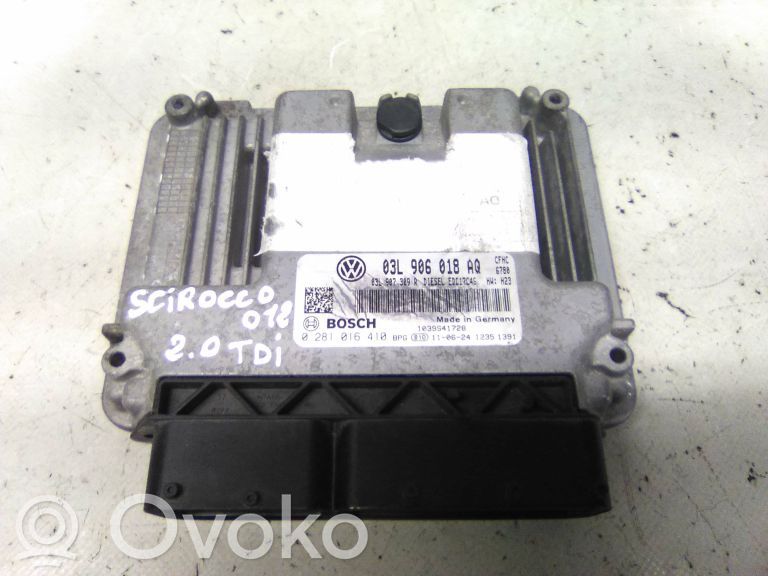 Moottorin ohjainlaite/moduuli   03L906018AQ