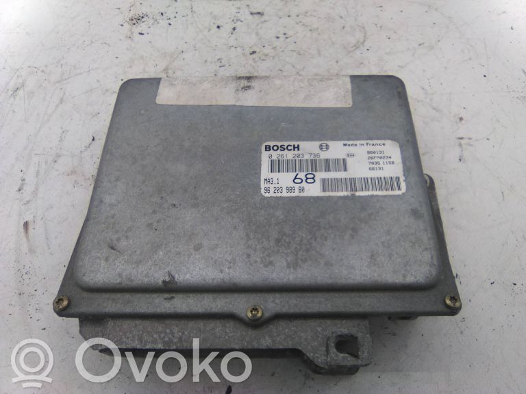 Citroen Saxo Unitate/modul de control motor 