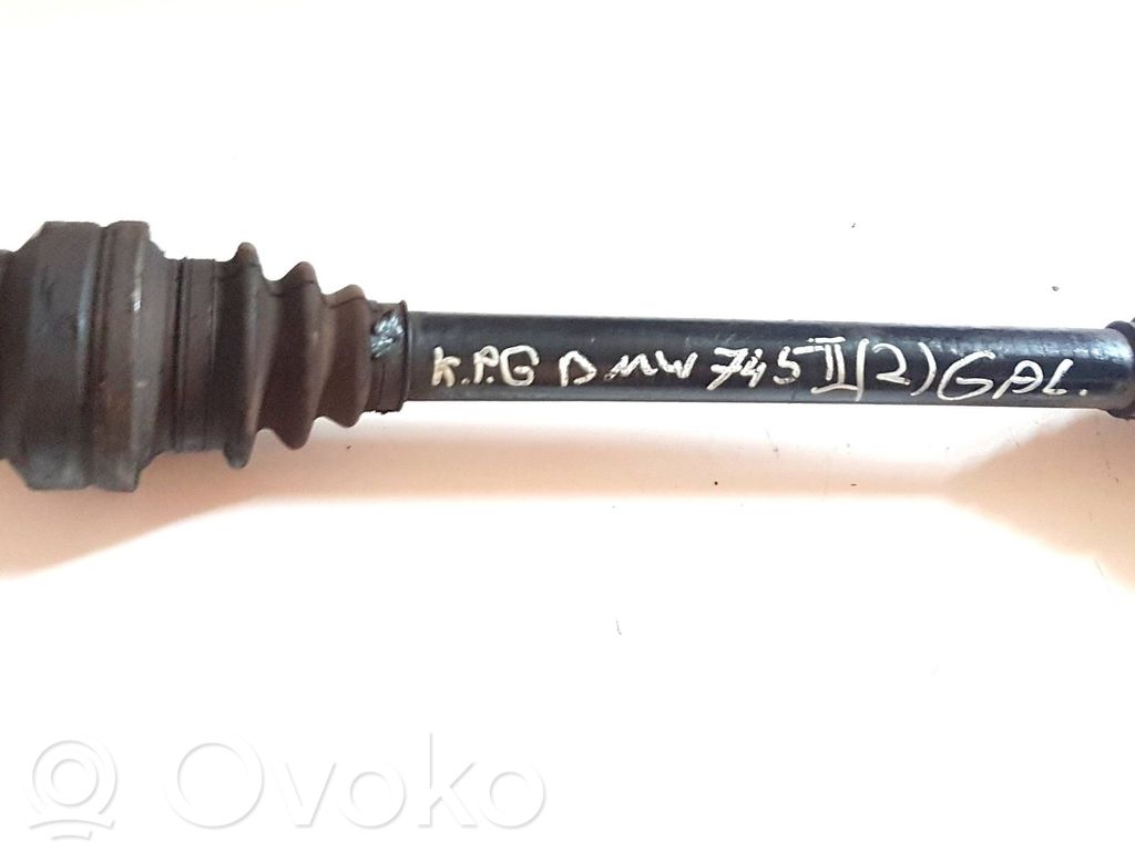 BMW 7 E65 E66 Aizmugurējā pusass 