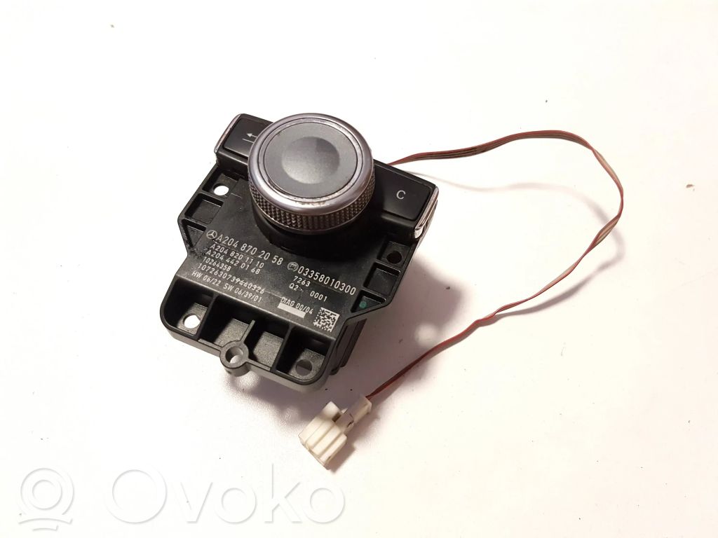 Mercedes-Benz C W204 Interruptor de control multifunción 
