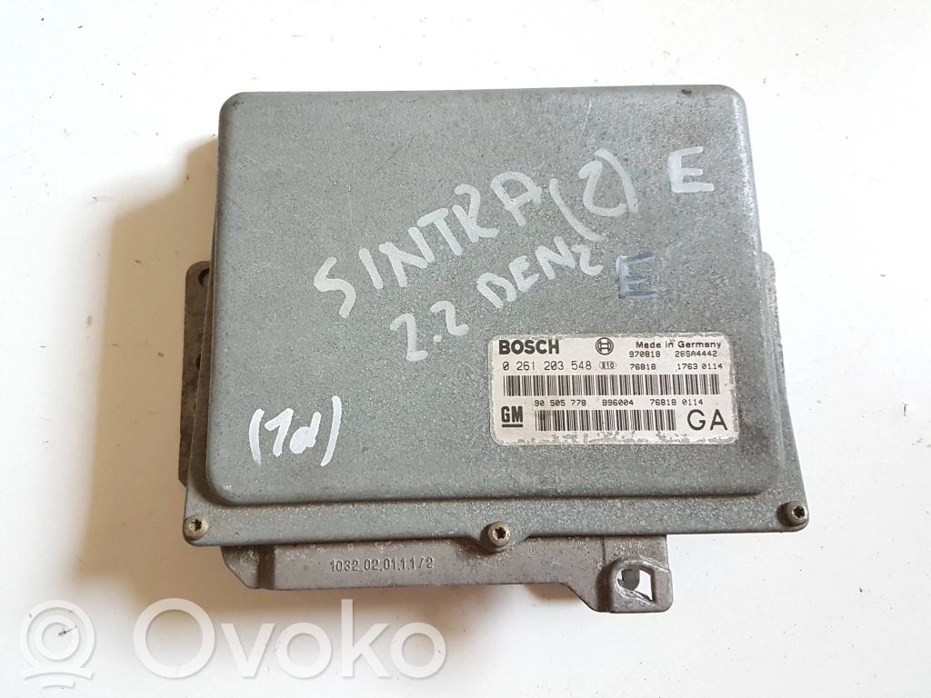 Opel Sintra Engine control unit/module 