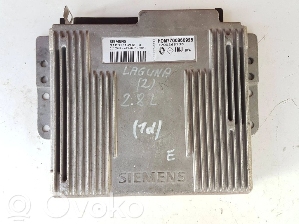 Renault Laguna I Engine control unit/module 