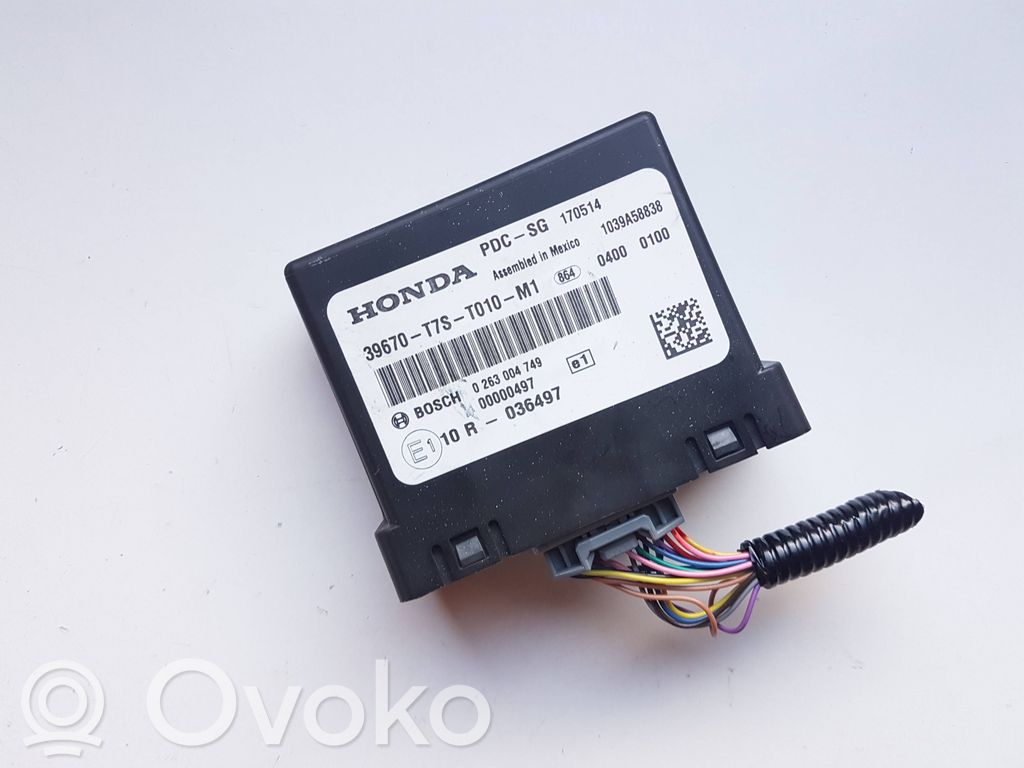 Honda HR-V Unité de commande, module PDC aide au stationnement 
