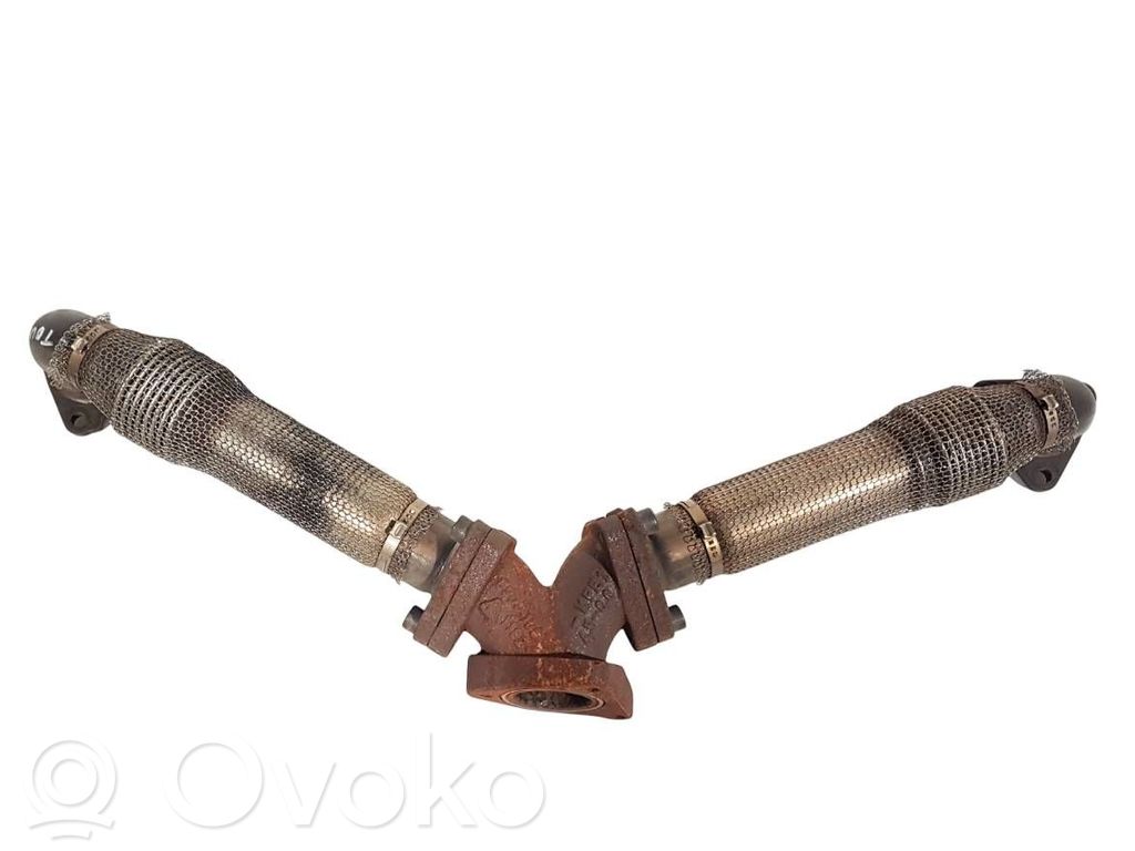 Volkswagen Touareg I Exhaust manifold 