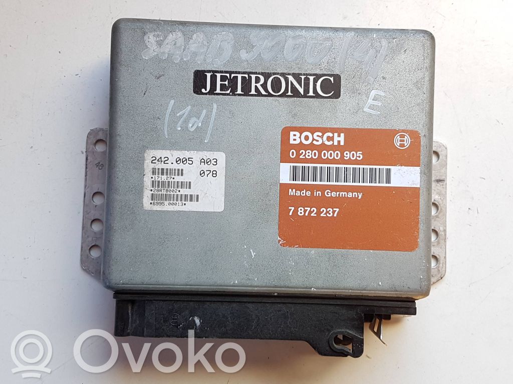 Unidad de control/módulo del motor   7872237,0280000905