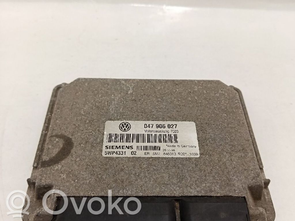 Engine control unit/module   5WP433102,047906027