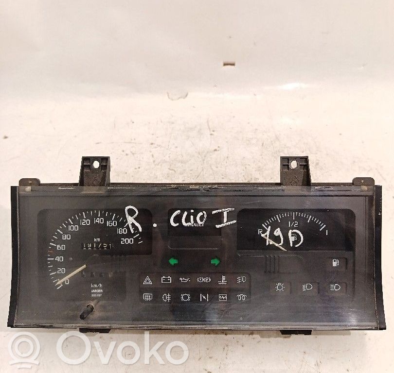 Renault Clio I Speedometer (instrument cluster) 