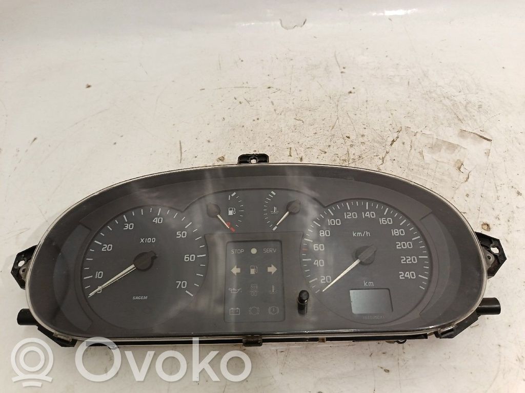 Renault Megane I Speedometer (instrument cluster) 