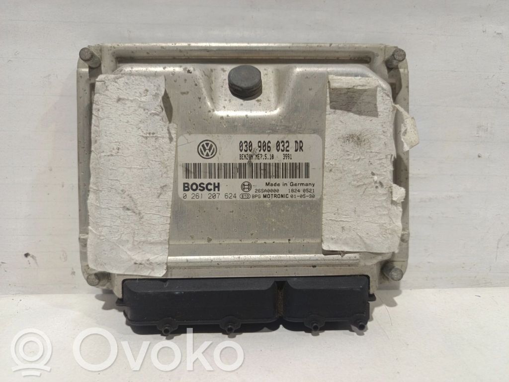 Engine control unit/module   030906032DR,0261207624