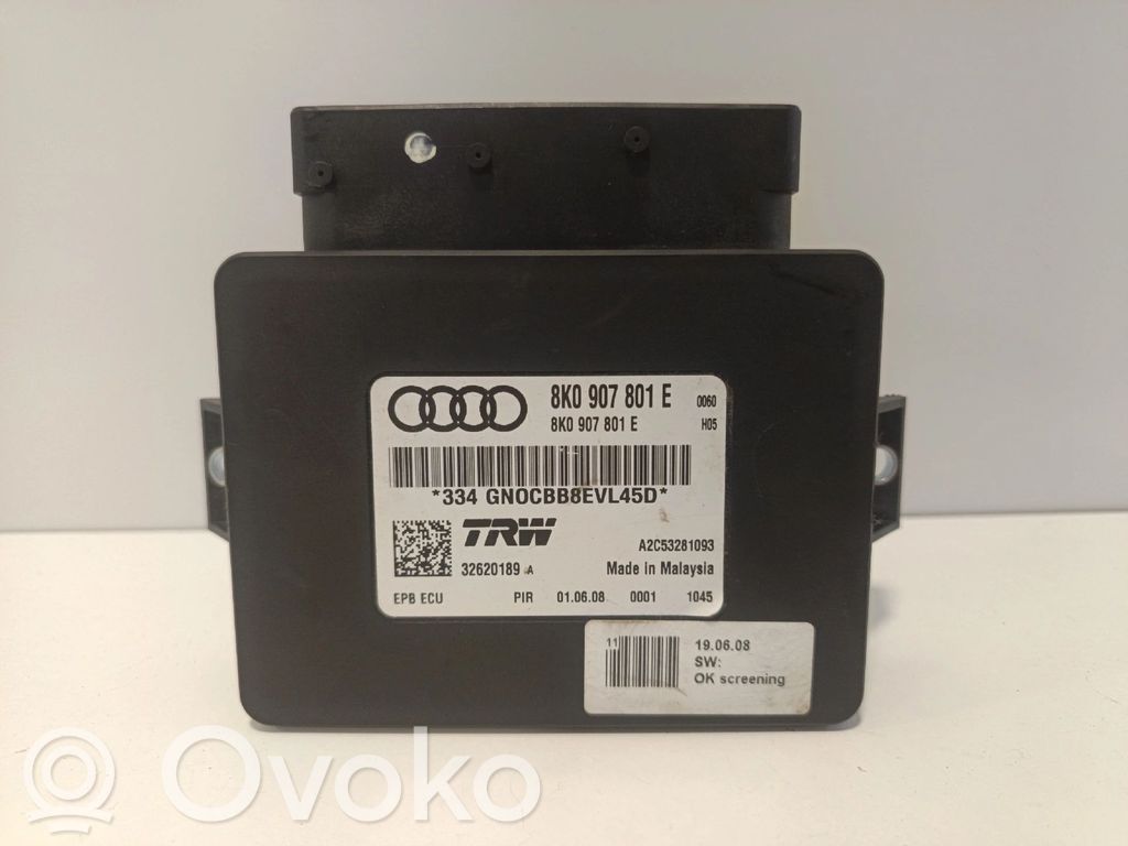 Other control units/modules   8K0907801E,32620189,A2C53121657,A2C53281093