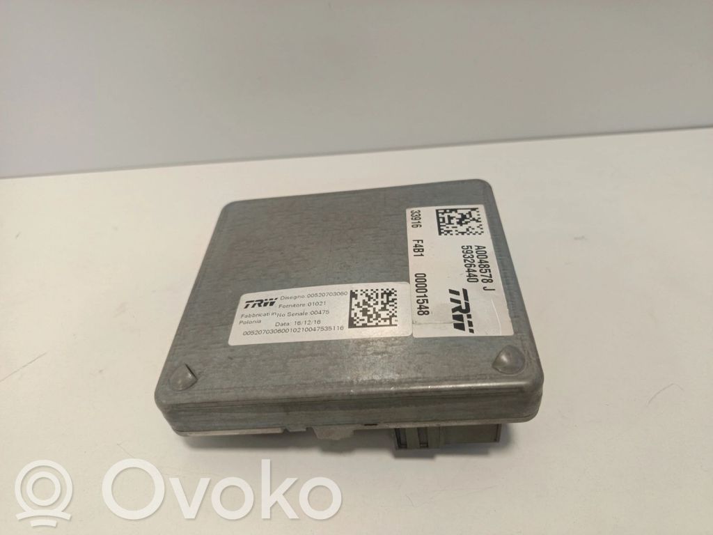 Ohjaustehostimen ohjainlaite/moduuli   00520703060,59326440,A0048578J