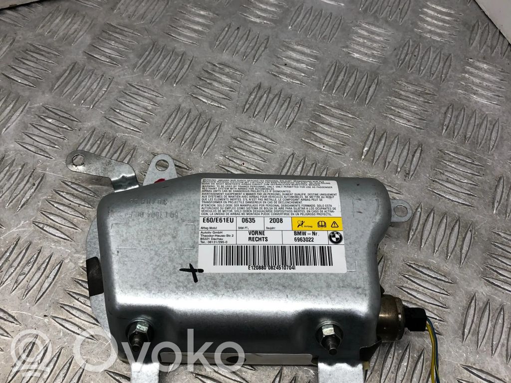 BMW 5 E60 E61 Airbag de la puerta delantera 
