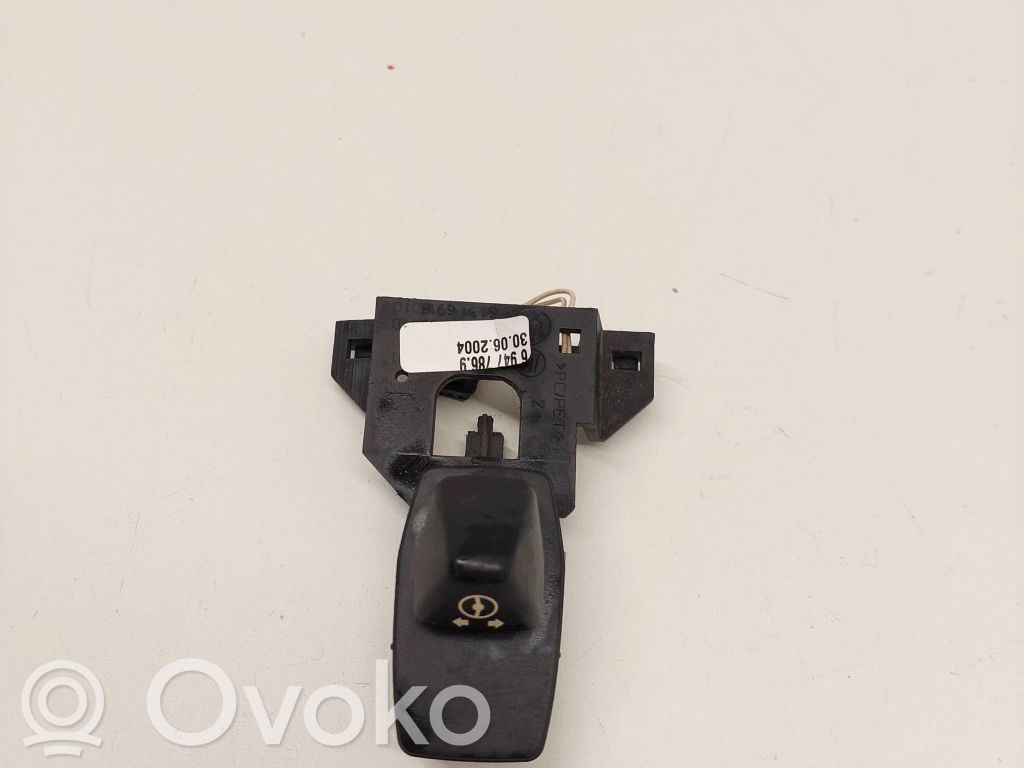 BMW 5 E60 E61 Steering wheel adjustment switch 