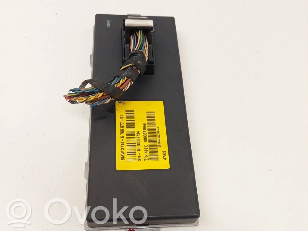 Autres unités de commande / modules   6766677,00037734,00003719A9