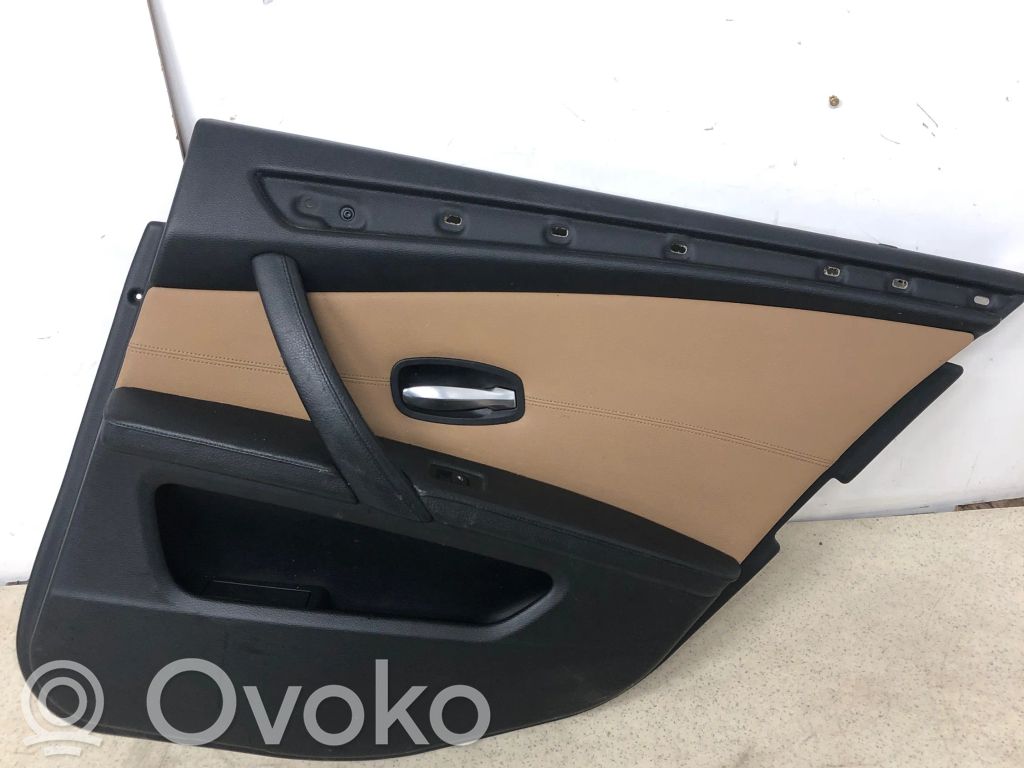 BMW 5 E60 E61 Rear door card panel trim 