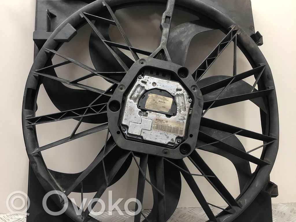 BMW 5 E60 E61 Elektrisks radiatoru ventilators 