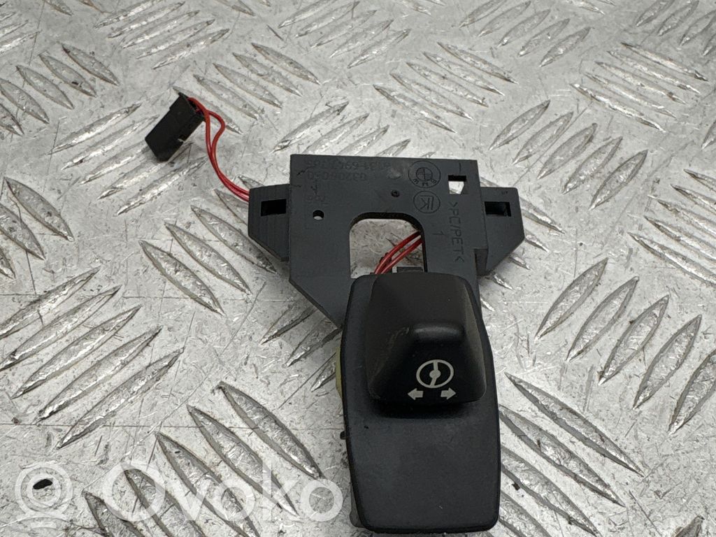 BMW 5 E60 E61 Steering wheel adjustment switch 