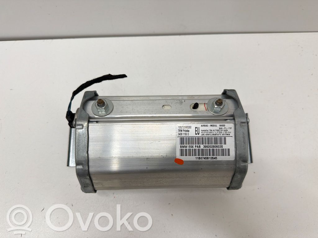 BMW 3 E90 E91 Pasažiera drošības spilvens 