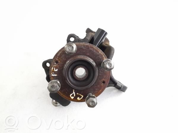 Front wheel hub spindle knuckle