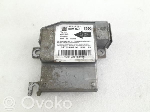 Unidad de control/módulo del Airbag   24417007
