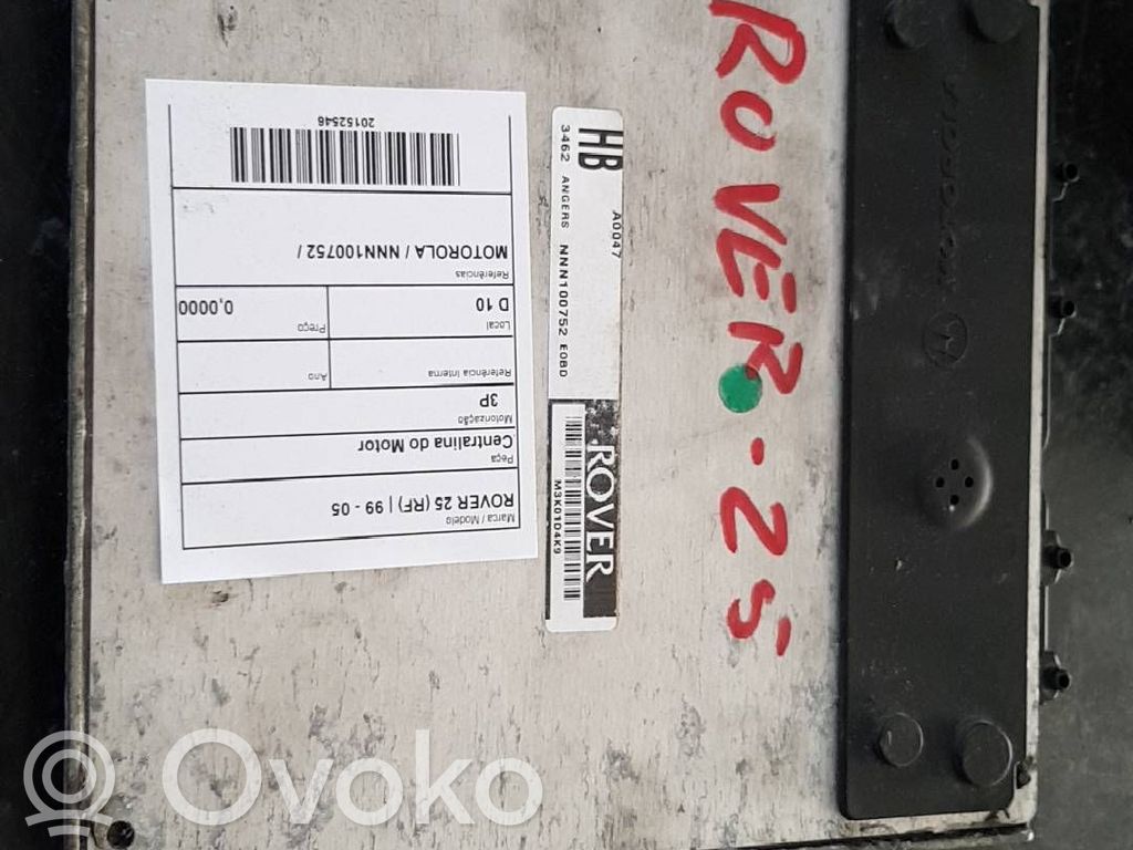 Unidad de control/módulo del motor   MOTOROLA,NNN100752