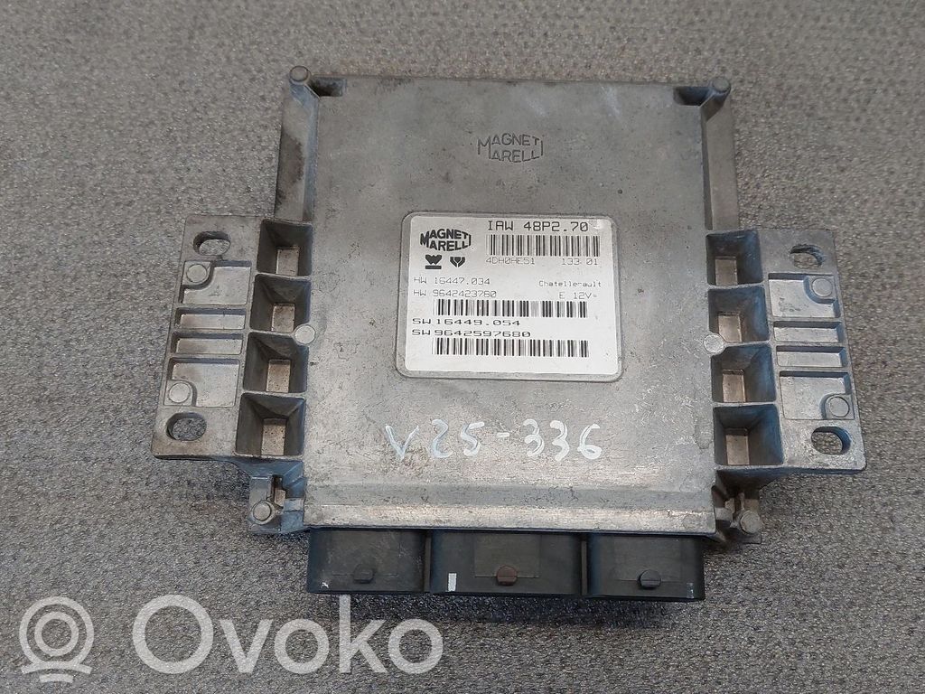 Engine control unit/module   4DH0HE51,SW16449054